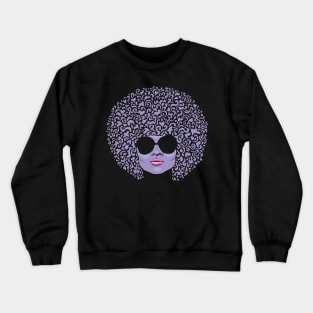 Afro Girl Crewneck Sweatshirt